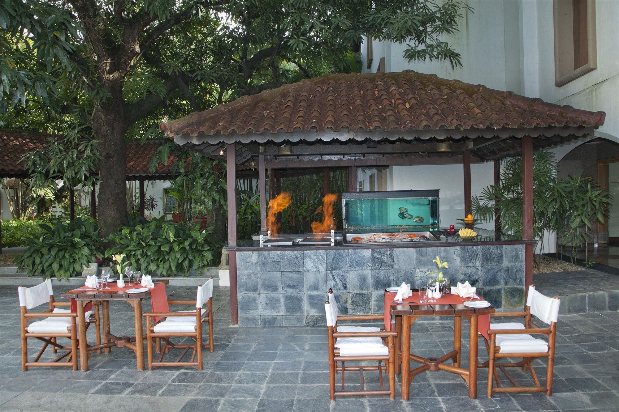 Trident Cochin Hotell Kochi Restaurang bild